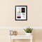 ArtToFrames Collage Photo Picture Frame with 4 - 5x7 inch Openings, Framed in Black with Over 62 Mat Color Options and Regular Glass (CSM-3926-3)